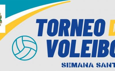 🏐 TORNEO DE VOLEIBOL – SEMANA SANTA🏐