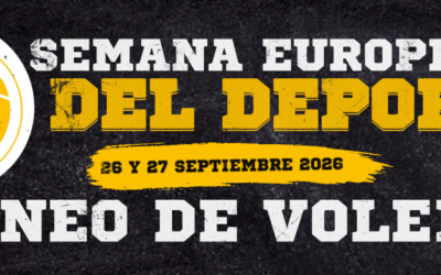 🏐🐾 SEMANA EUROPEA DEL DEPORTE | TORNEO DE VOLEIBOL LINCES 💛🖤